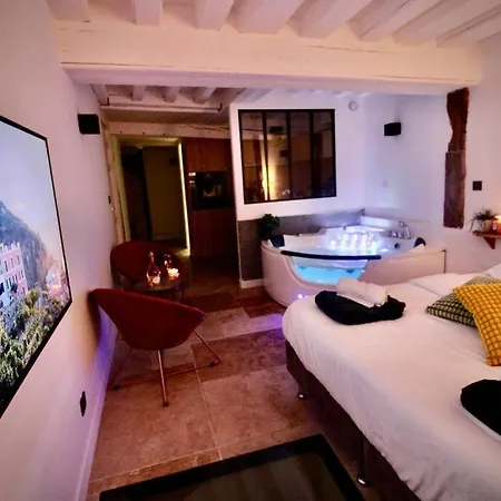 Le Beauvoisine - Jacuzzi Sauna Centre Free Parking * Ruan