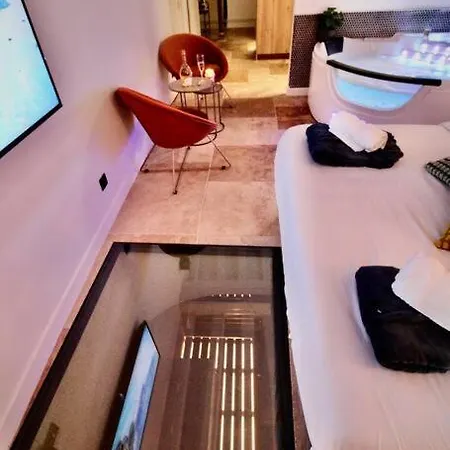 Le Beauvoisine - Jacuzzi Sauna Centre Free Parking Apartment Rouen