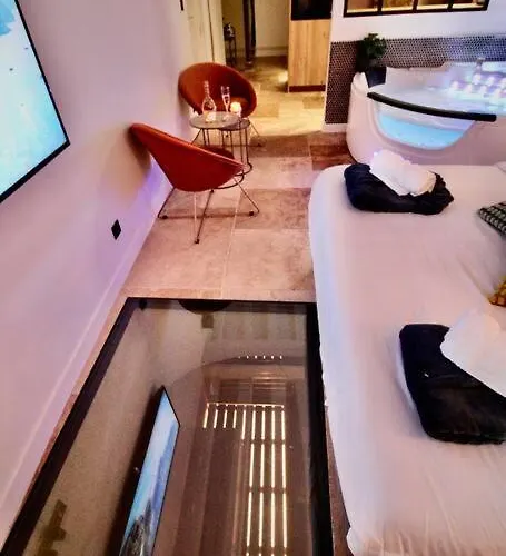 Le Beauvoisine - Jacuzzi Sauna Centre Free Parking Lägenhet Rouen