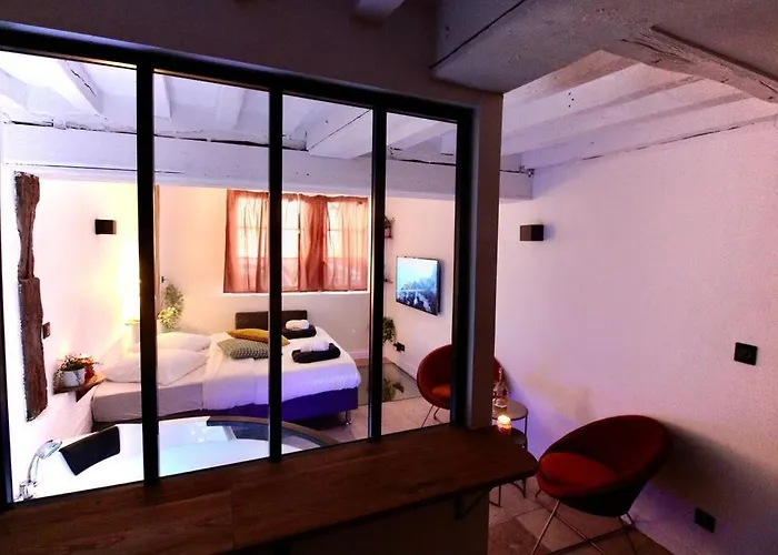 Apartment Le Beauvoisine - Jacuzzi Sauna Centre Free Parking *